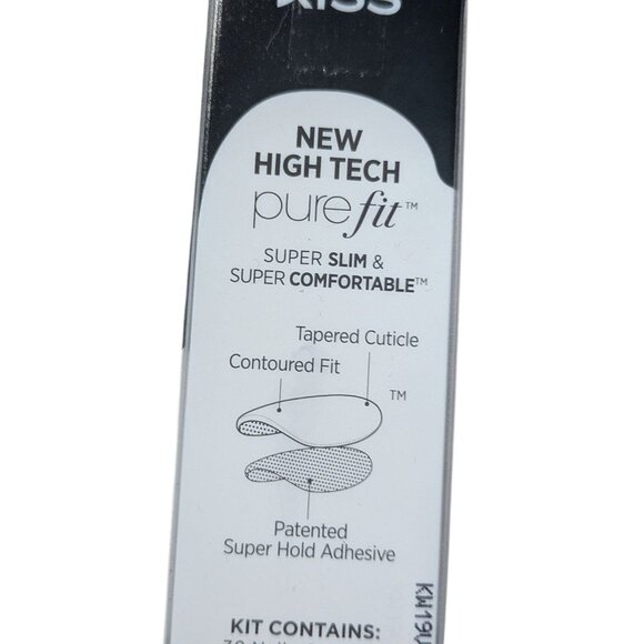 NWT imPRESS color black nails - Picture 2 of 6